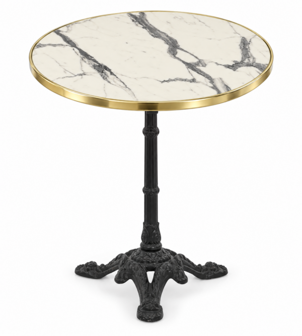 Table Bistrot Plateau Marbre
